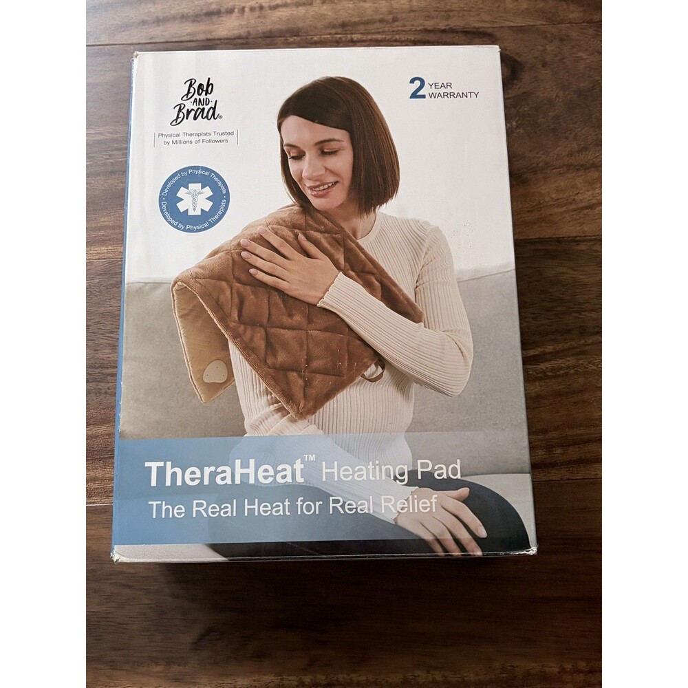 Weighted Heating Pad + Far Infrared Therapy Electric Heated Wrap Muscle Relief